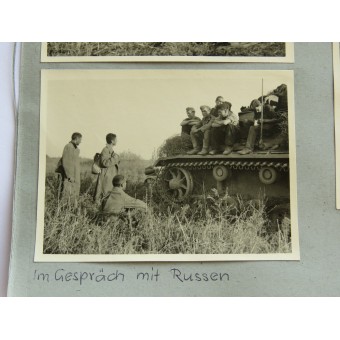 Photo of German tank crew - Caucasus. Espenlaub militaria